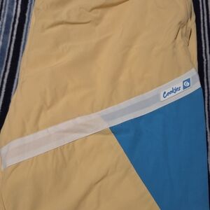 Cookies Yellow and Blue Shorts NWOT